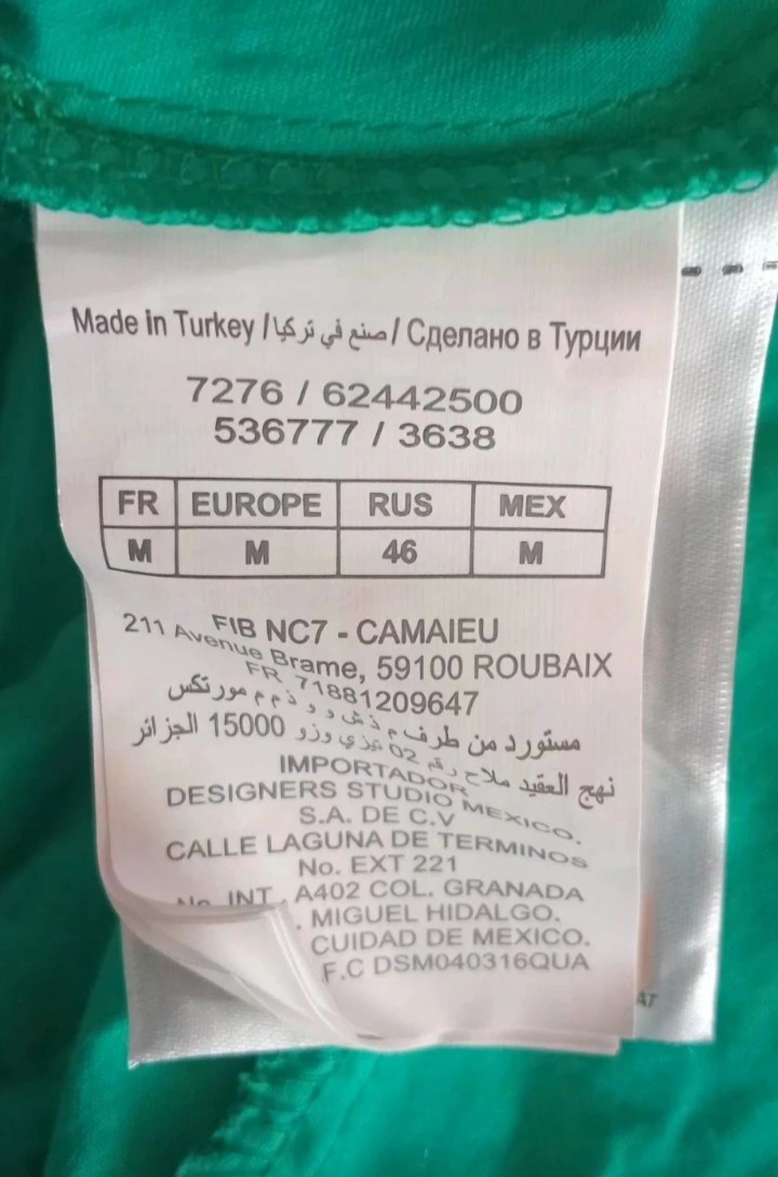 Top con bordado inglés-Verde brillante-100% algodón-Nuevo con etiqueta•T M – photo 5